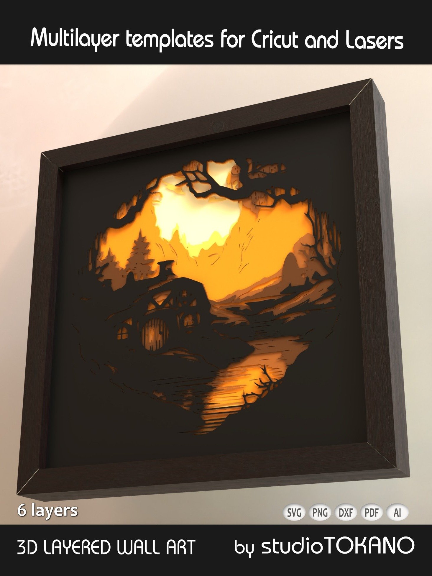 The Shire Layered Cut File product image (5)