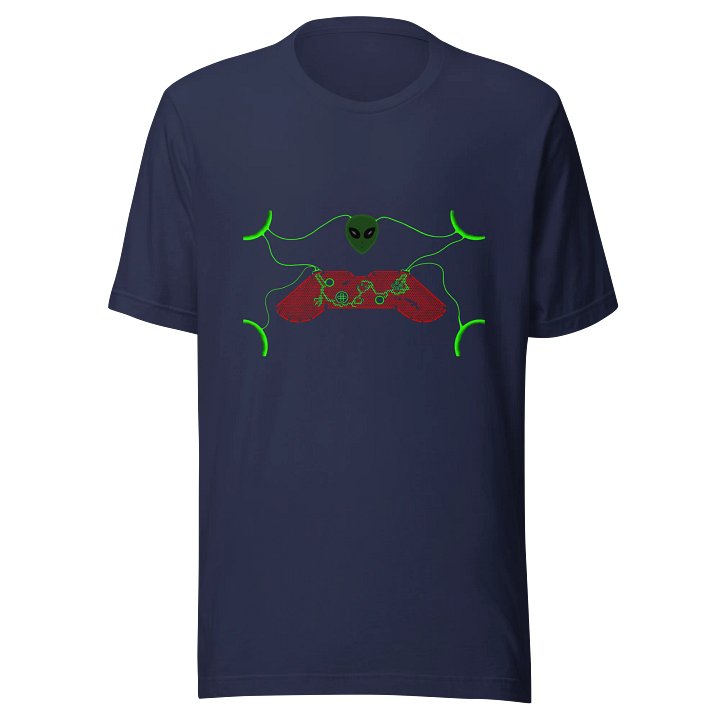 Galactic Gamer Controller T-Shirt product image (1)
