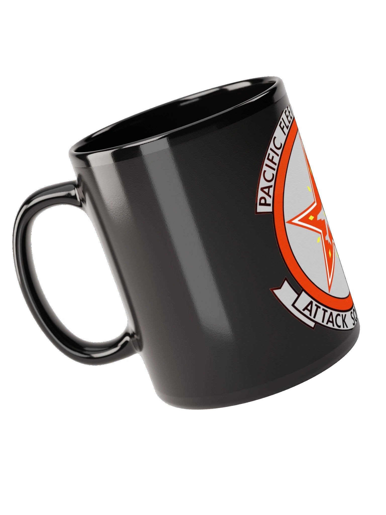 "VA-127 Cylons" Black Glossy Mug product image (4)