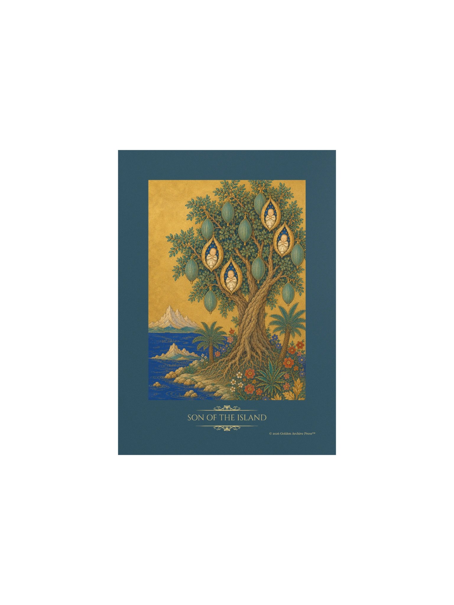 Son of the Island — Miniature Art Print (Waqwaq) product image (1)