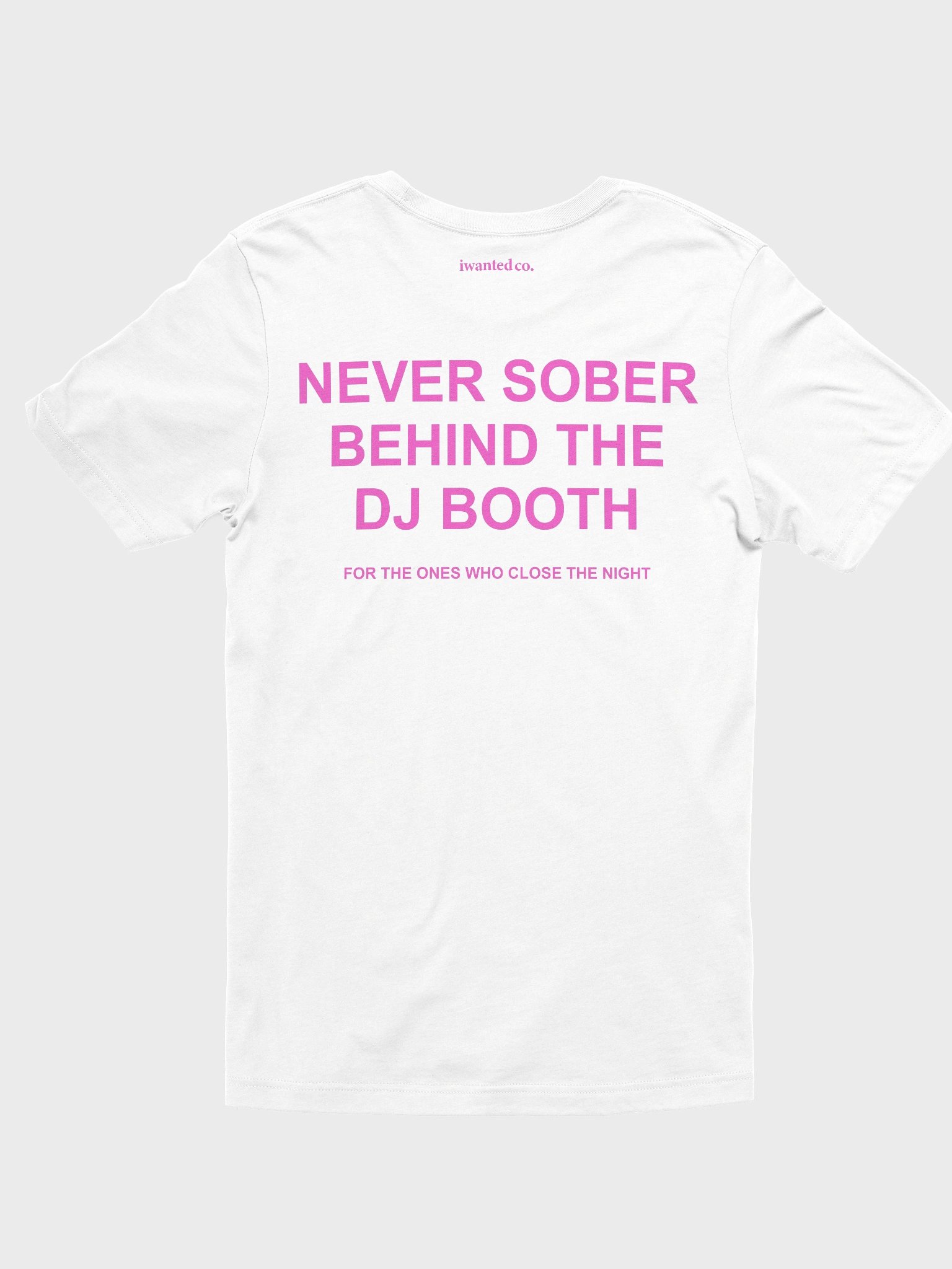 Off Duty / Never Sober Behind The DJ Booth Tee product image (4)