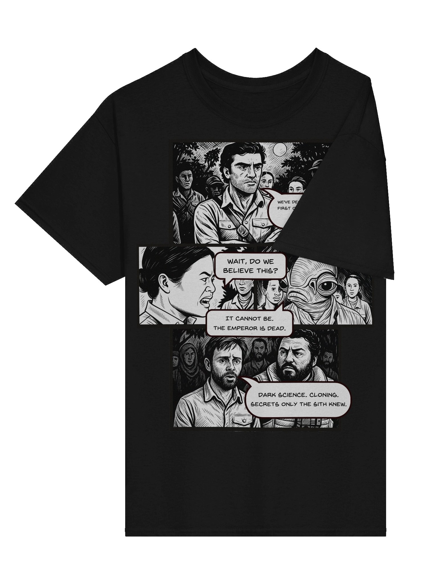 Star Wars inspired Somehow, Palpatine Returned Scene Tee product image (3)