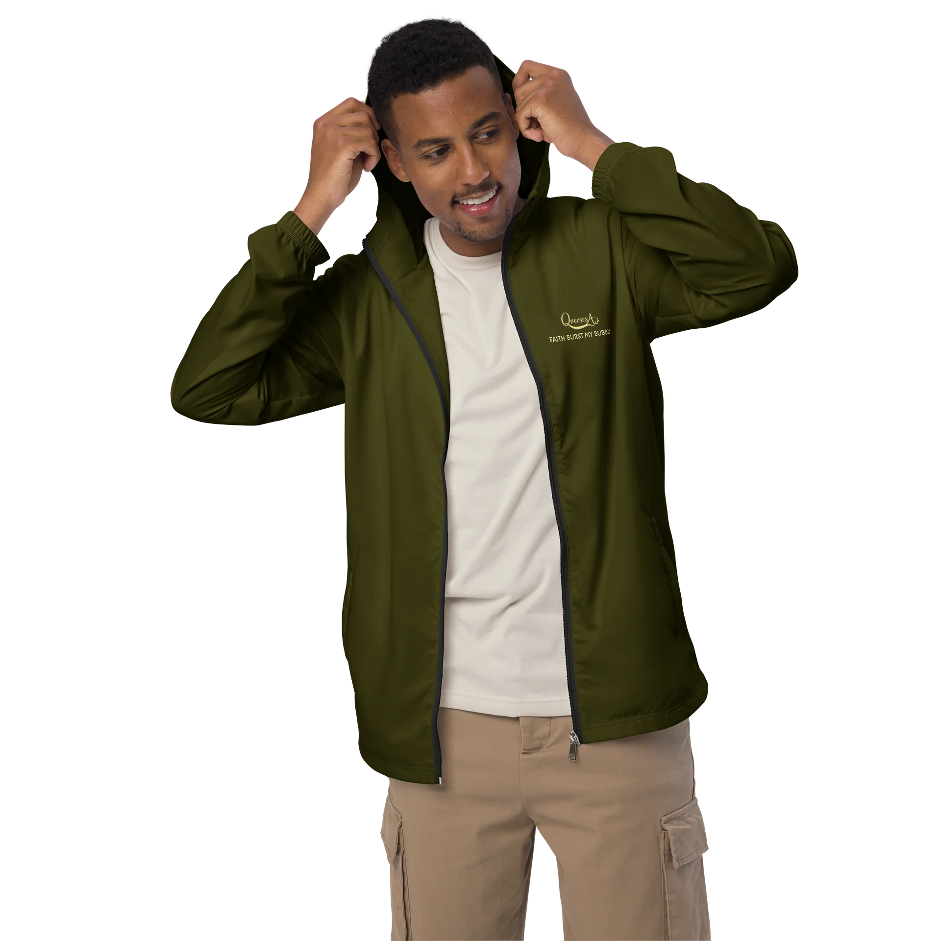 Green - Bubble Windbreaker - unisex product image (4)