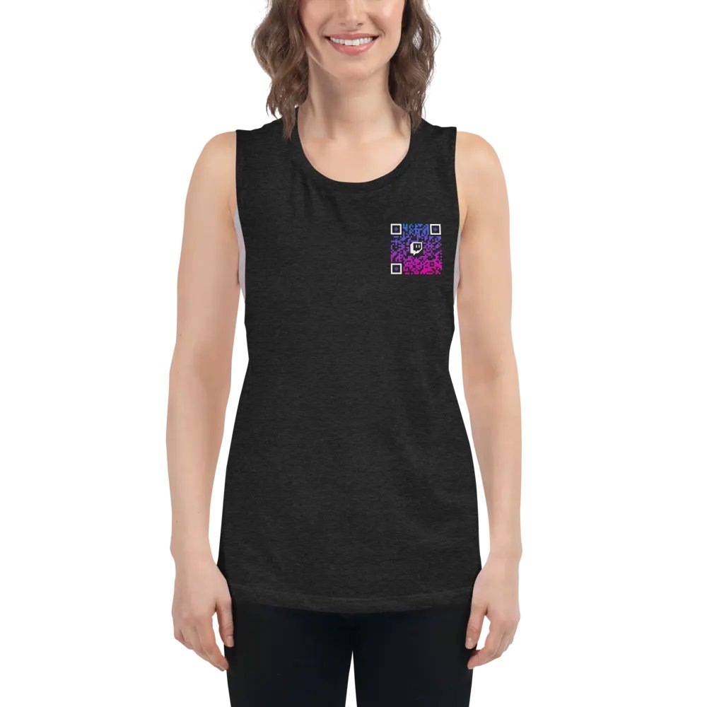 MA Twitch QR Code Flowy Tank product image (5)