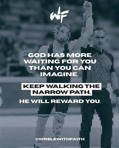 THIS HAS NOTHING TO DO WITH WINNING…

Matthew 6.33 says “seek FIRST the Kingdom of God and His righteousness, and EVERYTHING ...