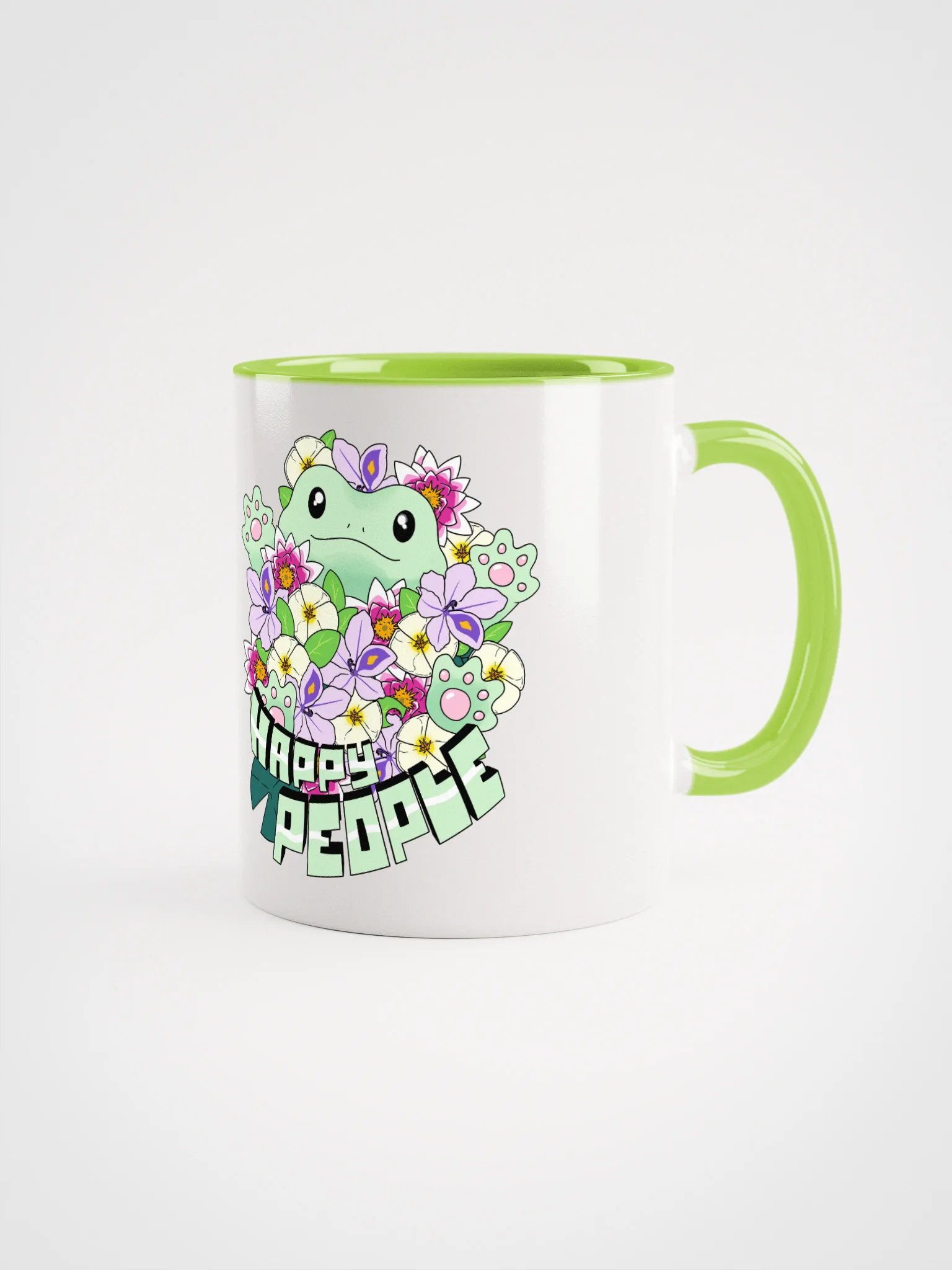 'Flower Froggo' Ceramic Mug product image (1)