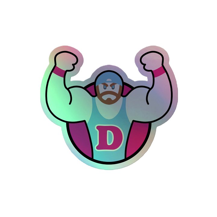 Holo Sticker (Papa Den's D Fuel) product image (2)