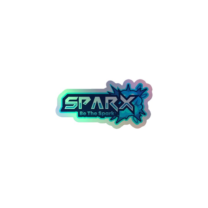 Sparx Holographic Kiss Cut Sticker product image (1)