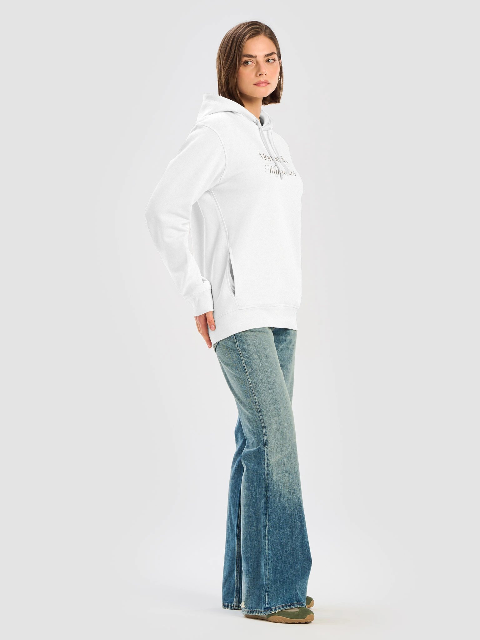Monorails & Mimosas Hoodie White product image (8)