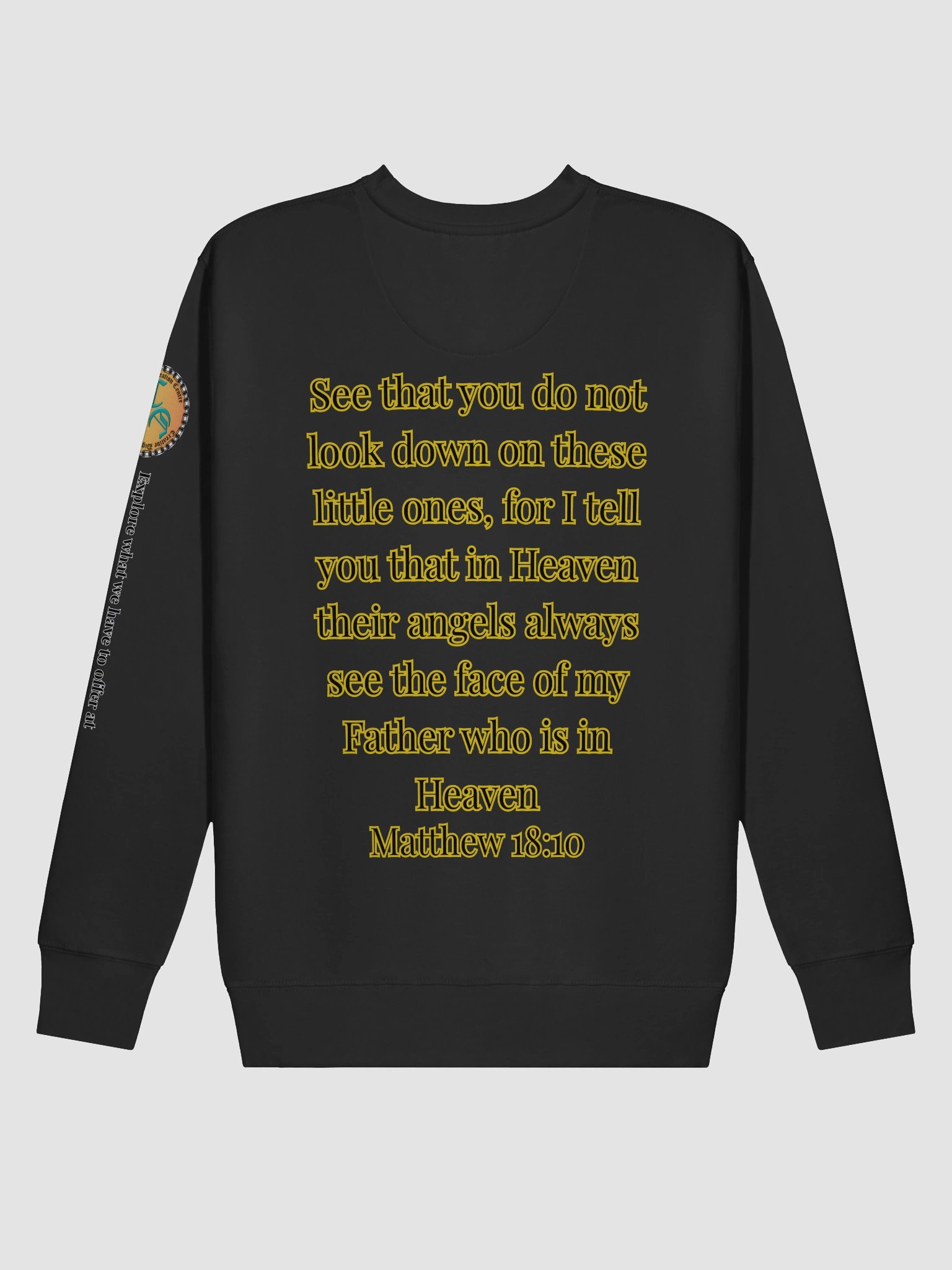 Angels Watch Over Them (Male) Cotton Heritage Premium Sweatshirt product image (19)