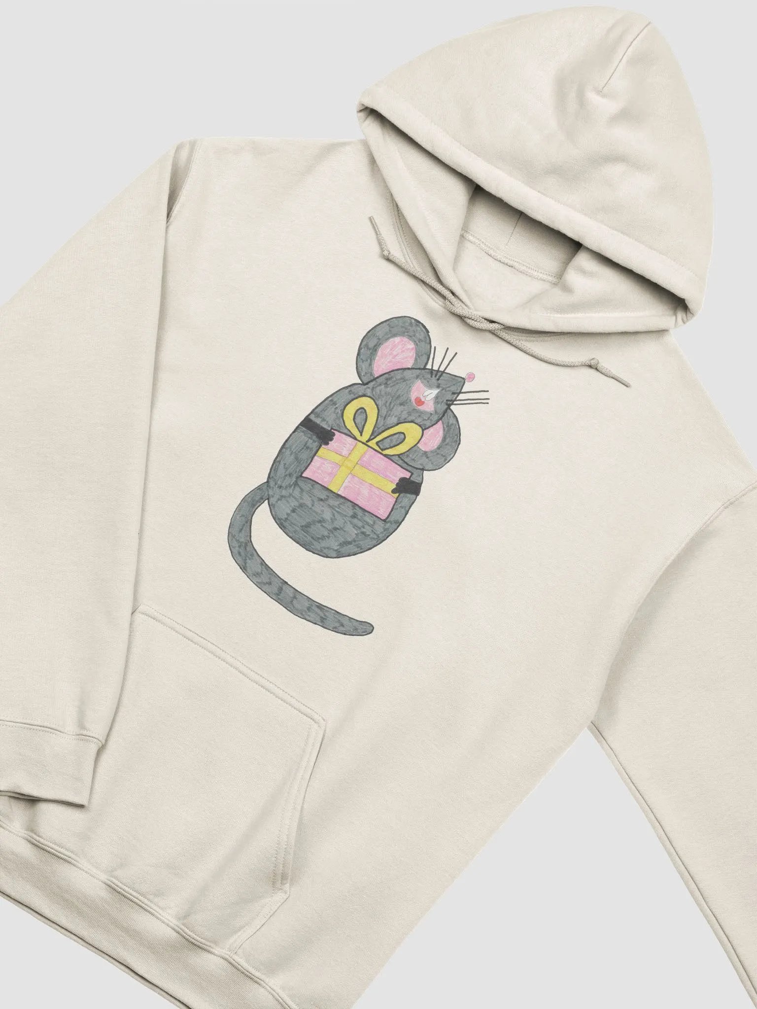 Present mouse hoodie product image (7)