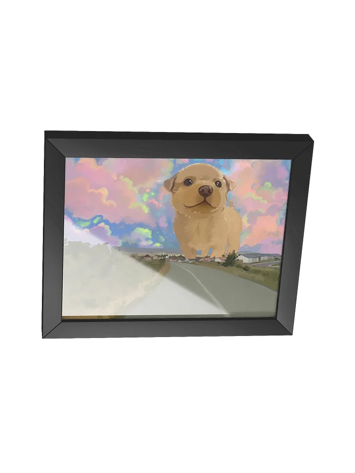 Giant dog framed poster product image (2)