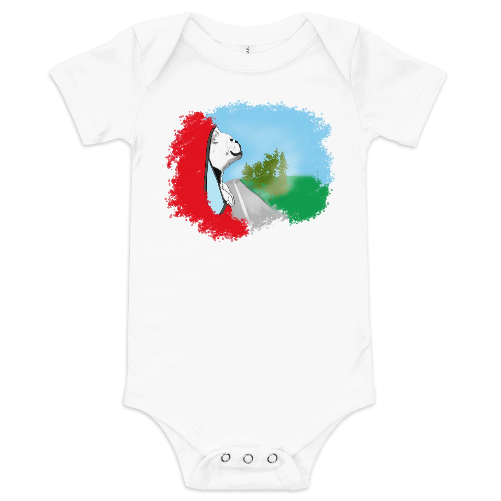 Baby Short Sleeve One Piece - Bella+Canvas product image (1)