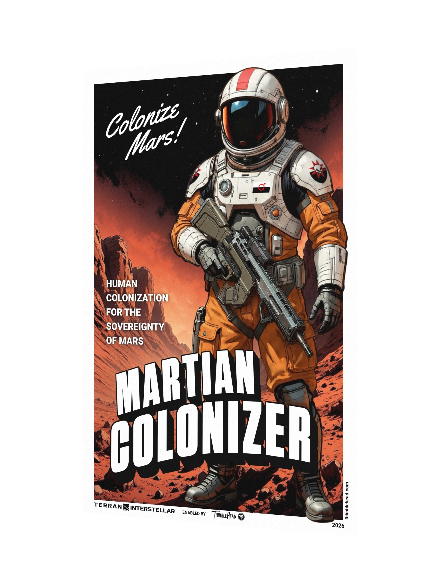Martian Colonizer Poster product image (3)