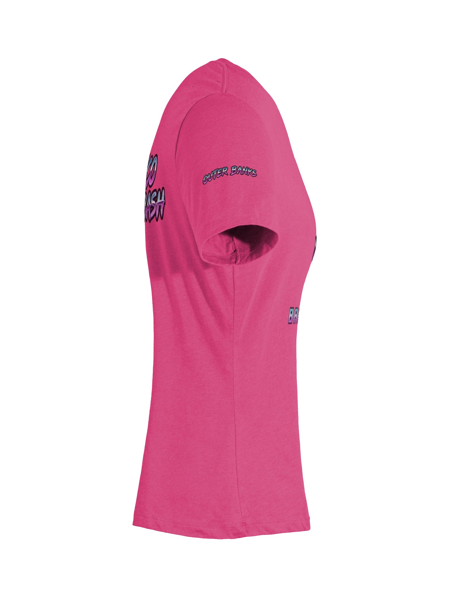 2026 Bronco Beach Bash OBX / Destination Bigfoot Bronco Collab V-Neck Bella+Canvas Supersoft T-Shirt (Multiple Colors Available) product image (11)