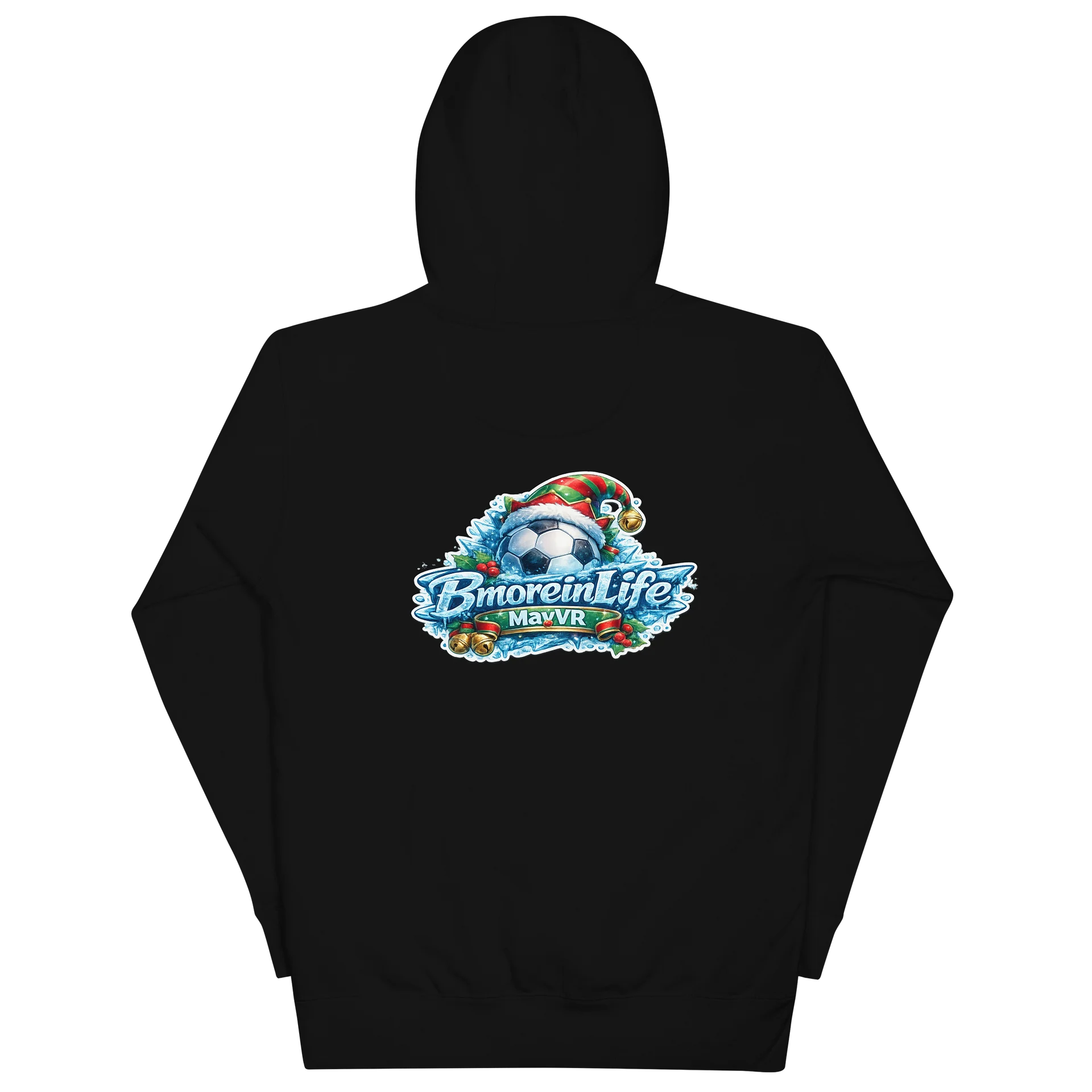 BmoreinLife Custom MayVR Soccer Ice Edition Hoodie – Stay Positive product image (7)