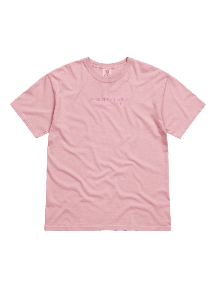 Coffee With My Father Classic Tee - Pink Logo product image (2)