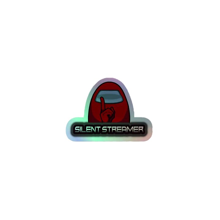 Silent Streamer (Wullie) Sticker product image (1)