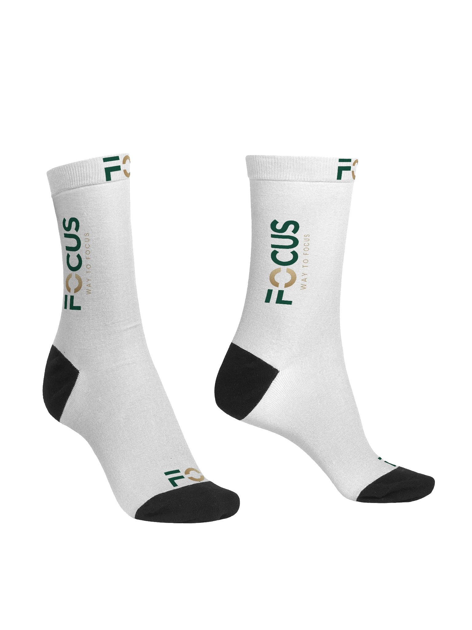 FOCUS Socks — White product image (3)