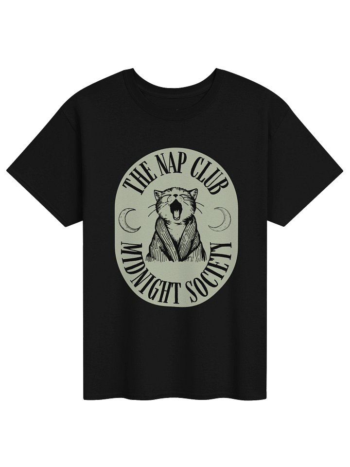 The Nap Club Midnight Society Cat Tee product image (4)