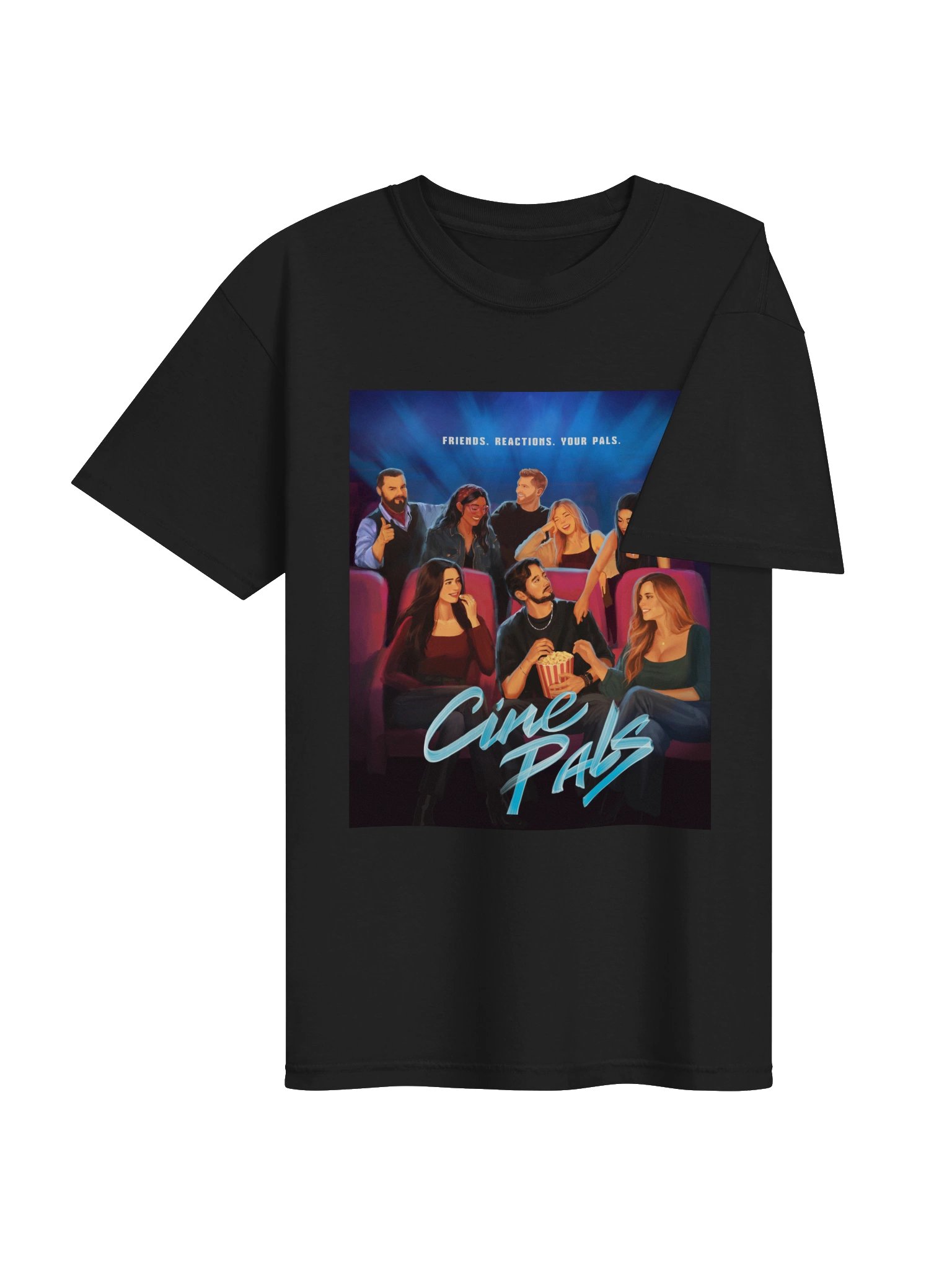 CINEPALS Movie Night Graphic Tee product image (4)