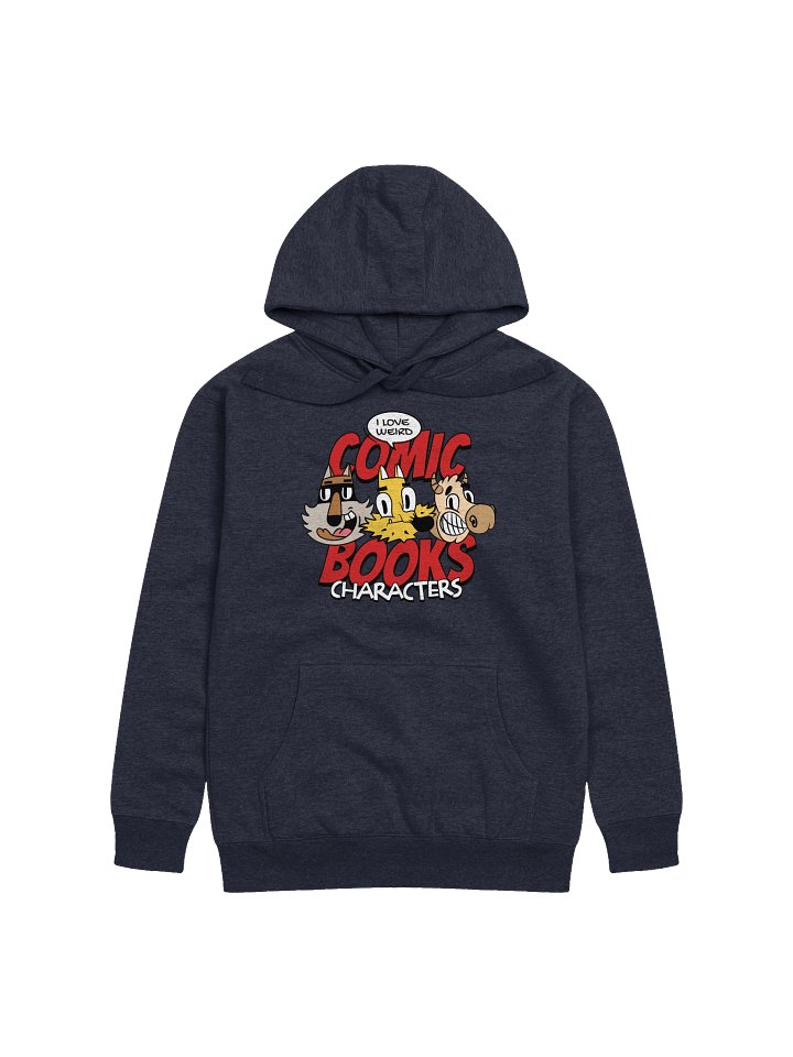 Unique Streetwear Hoodie Quirky Comic Book Characters product image (1)