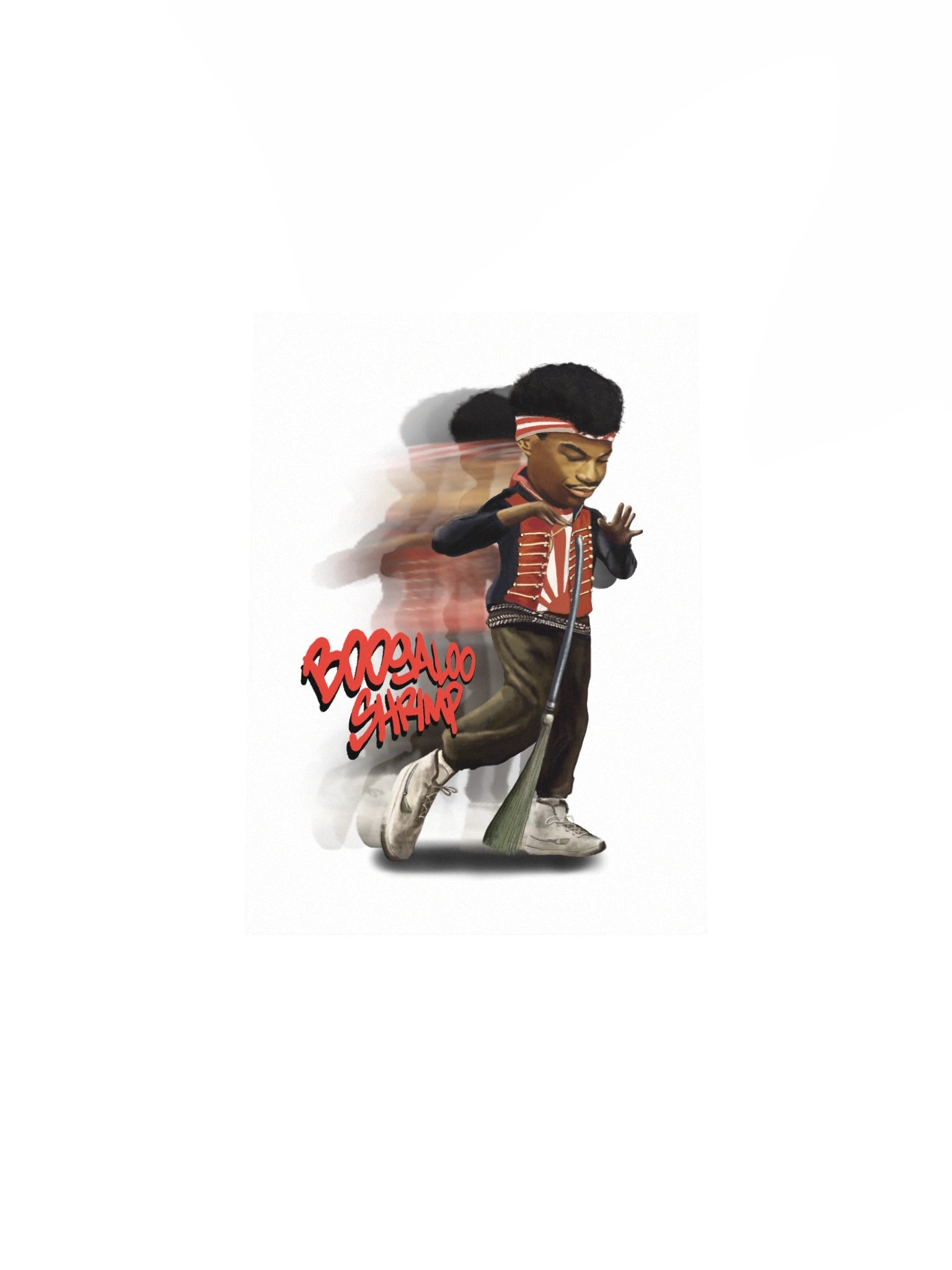 Michael "Boogaloo Shrimp" Chambers in Motion Print product image (4)