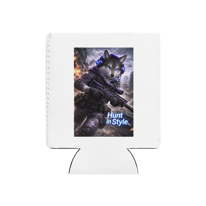 Lunar Wolf Can Cooler product image (1)