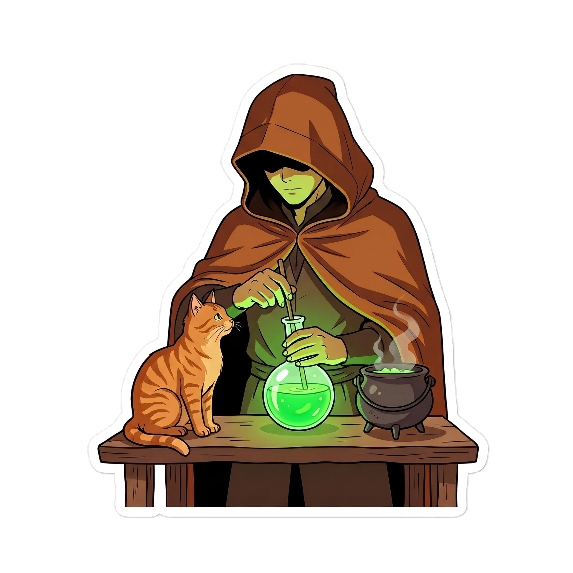 The Alchemist's Hour — Bard & Ember Sticker product image (1)