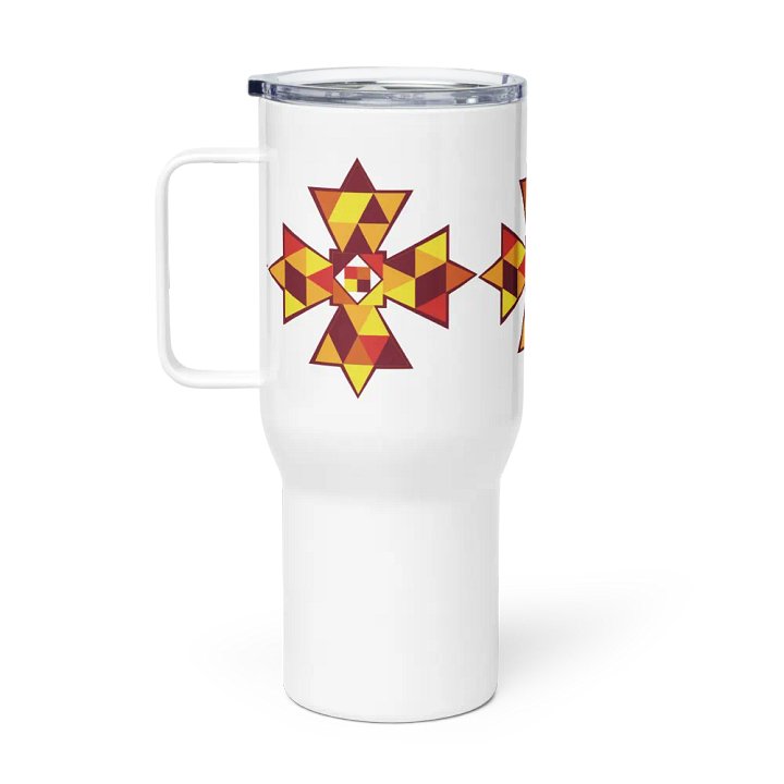 Stained Glass Symphony Travel Mug product image (1)