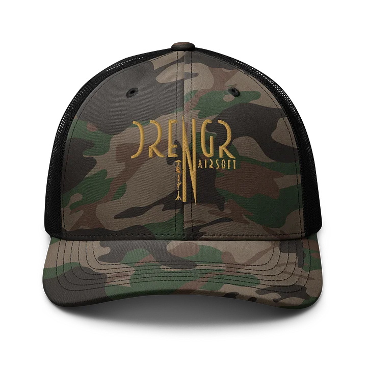 DRENGR Mesh Back Camo Hat product image (1)