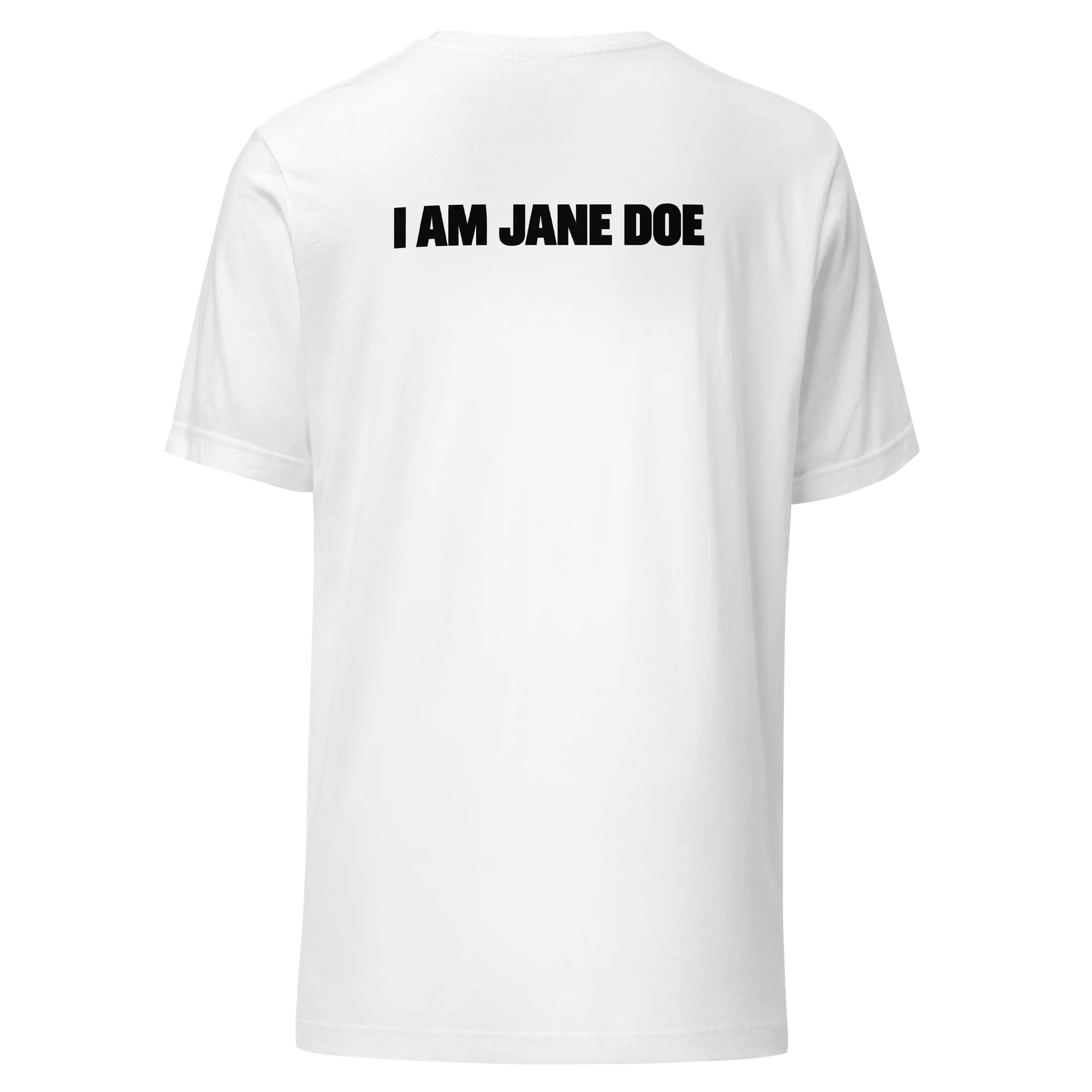 I AM JANE DOE – White Statement Tee product image (1)