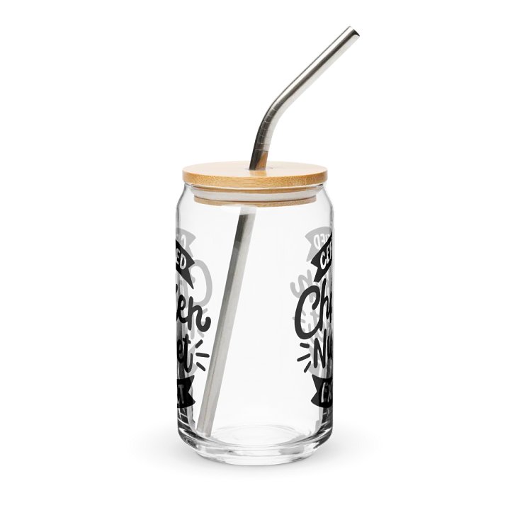 Certified Chicken Nugget Expert - Can-Shaped Glass product image (2)