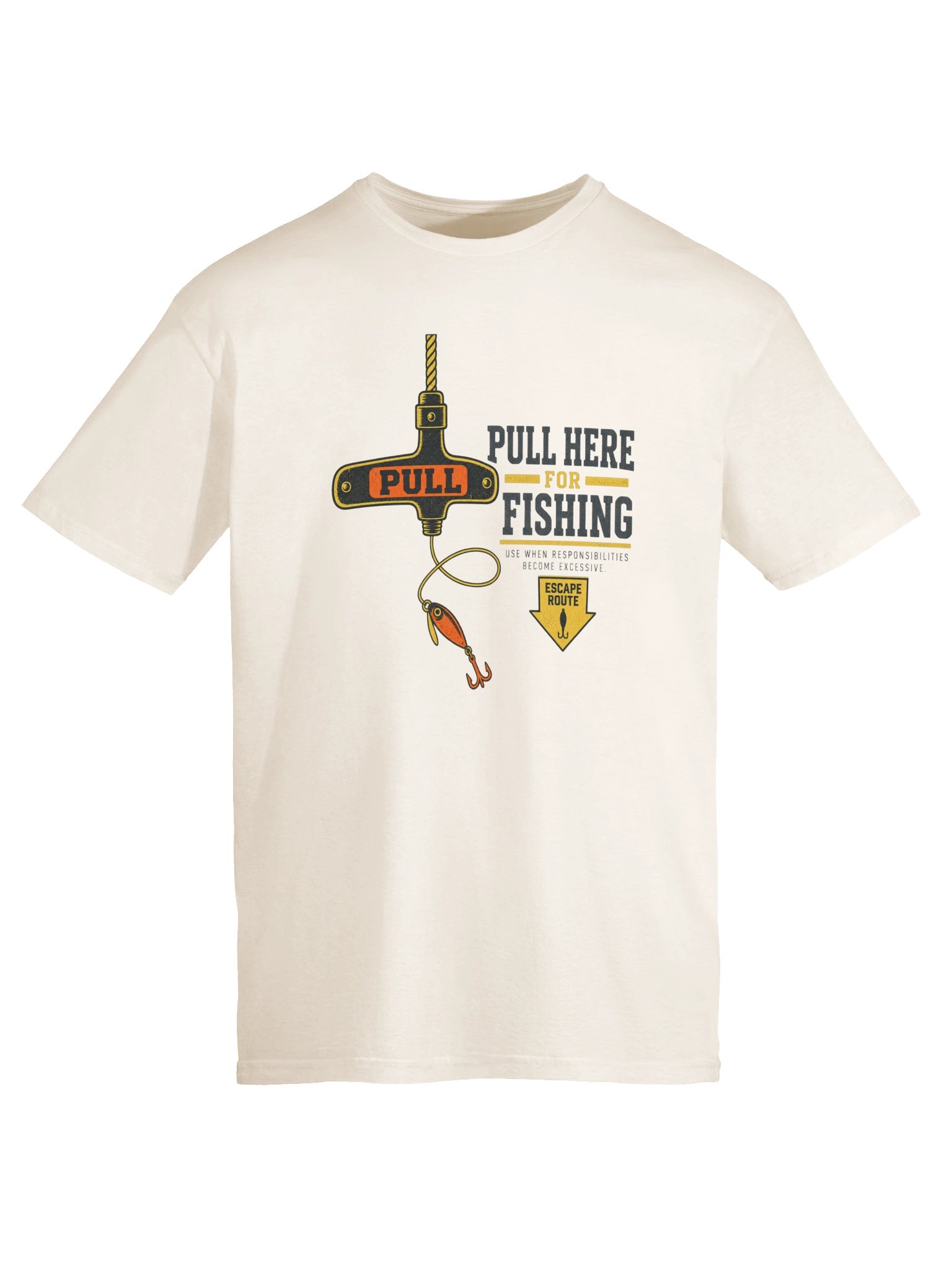 Pull Here for Fishing T-Shirt product image (5)