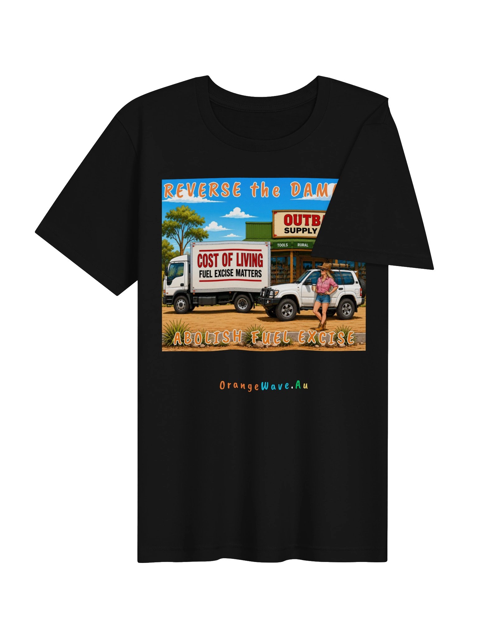 Reverse the Damage Abolish Fuel Excise Tee product image (24)