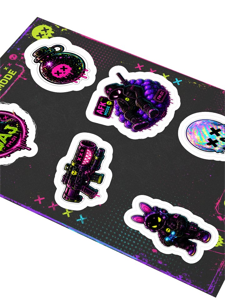 FUN MODE - Sticker Sheet – Issue I product image (2)