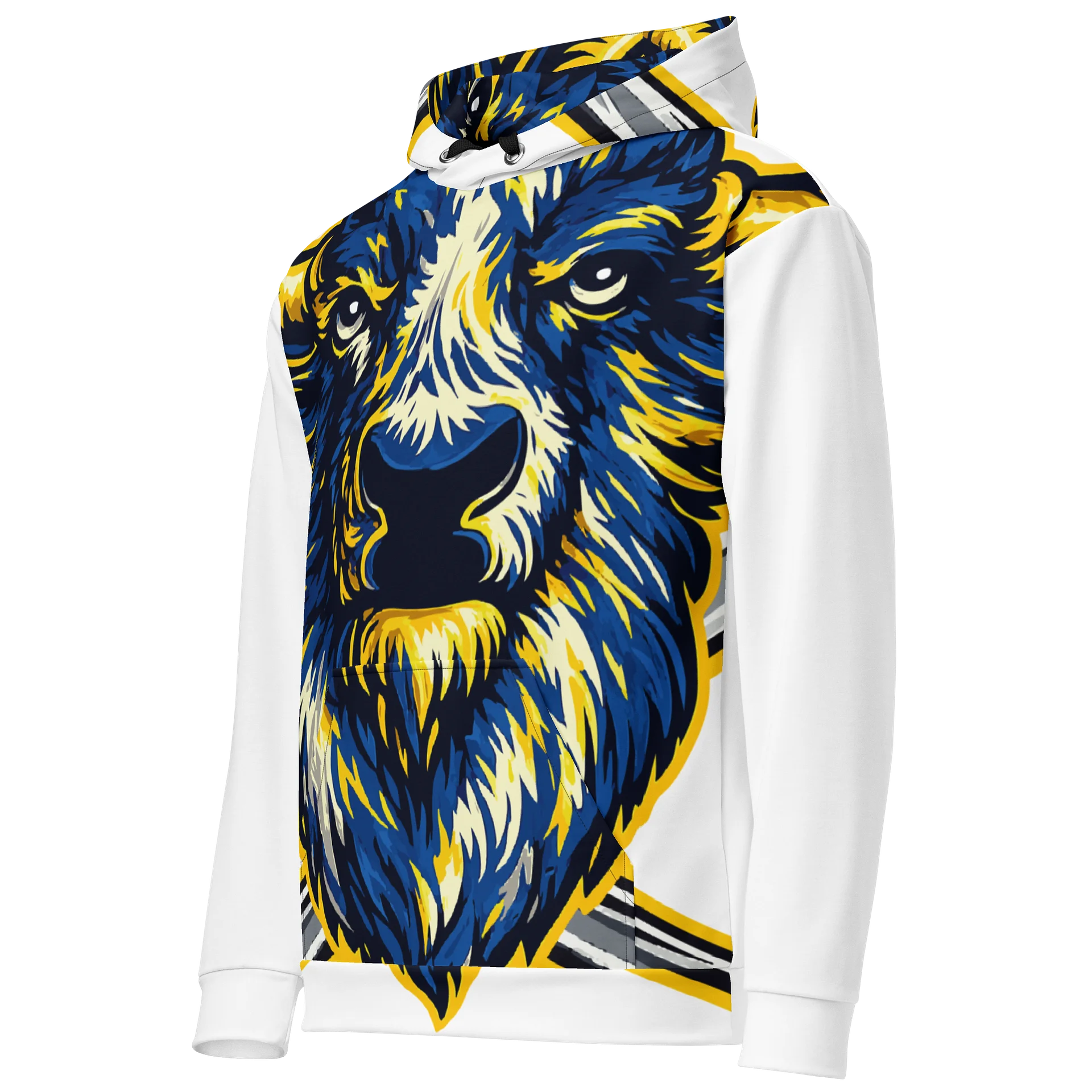 Fury Spirit All-Over Print Buffalo Sabres Inspired Polyester Hoodie product image (3)