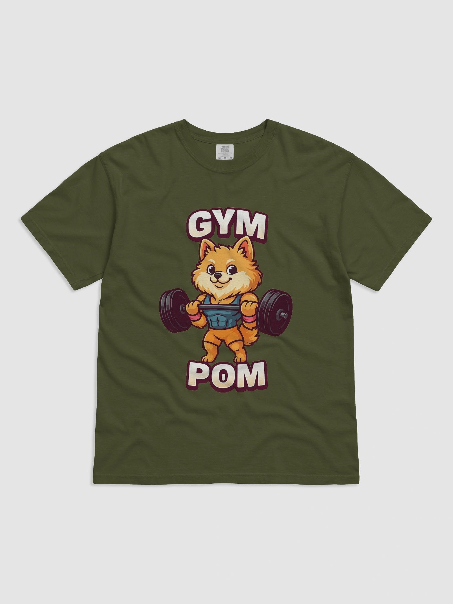 Pom Muscle Pup Gym Champ T-Shirt product image (5)