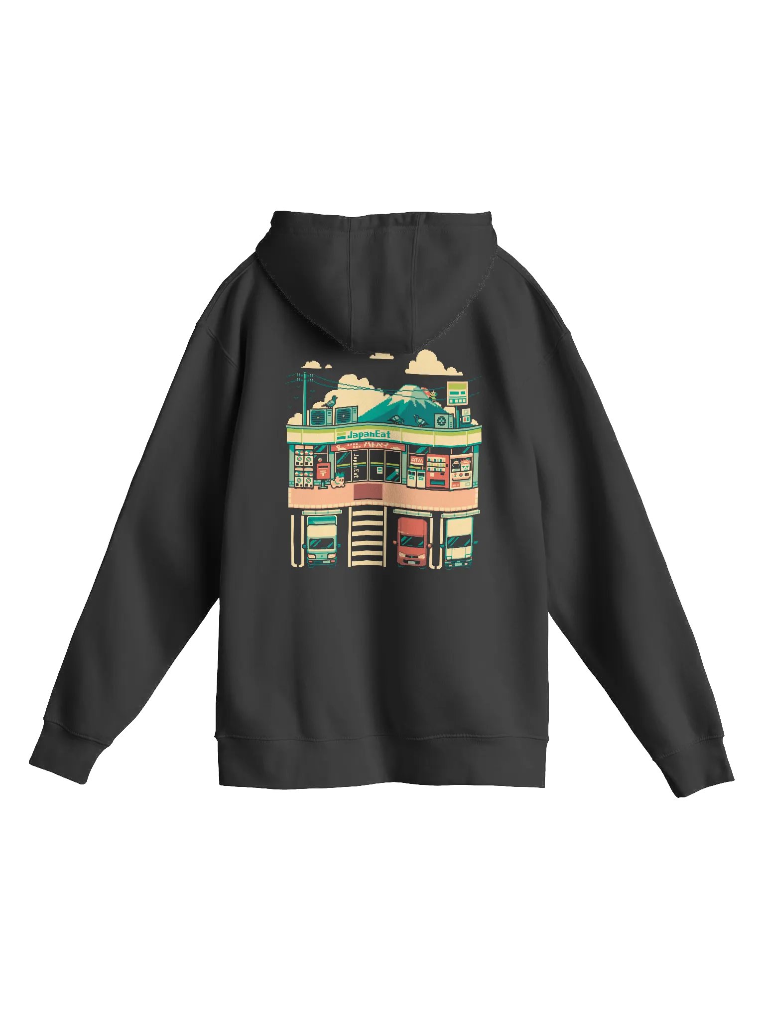 We ♥ Conbini Hoodie (Black) product image (3)