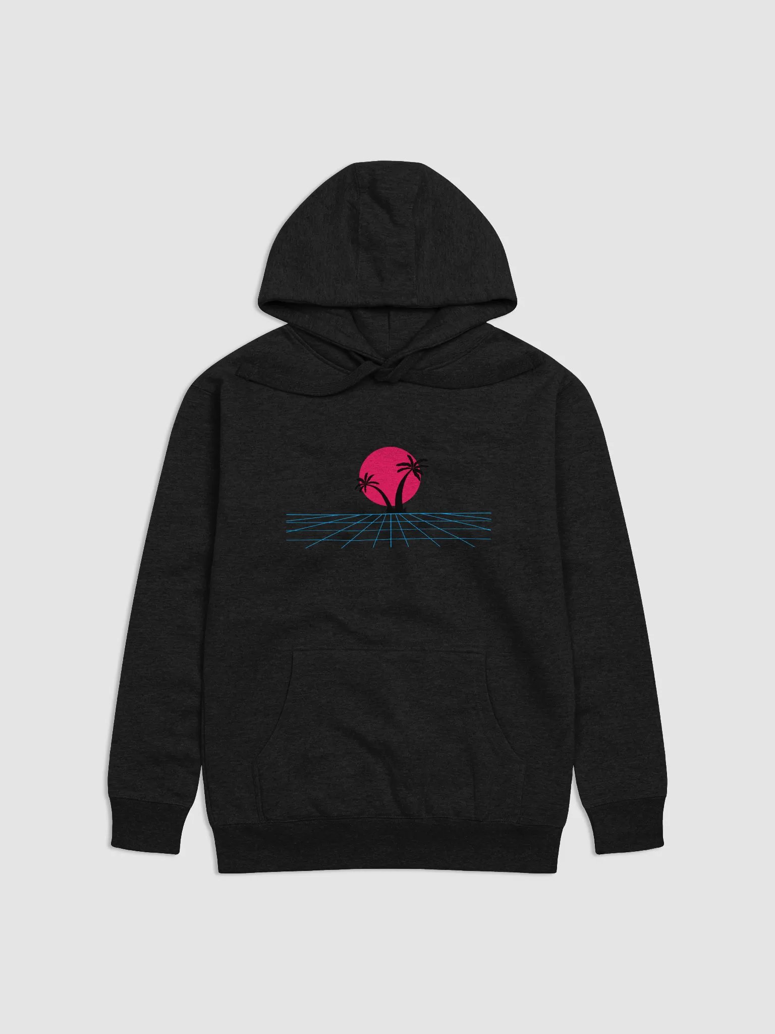Futuristic Sunset Unisex Hoodie product image (1)