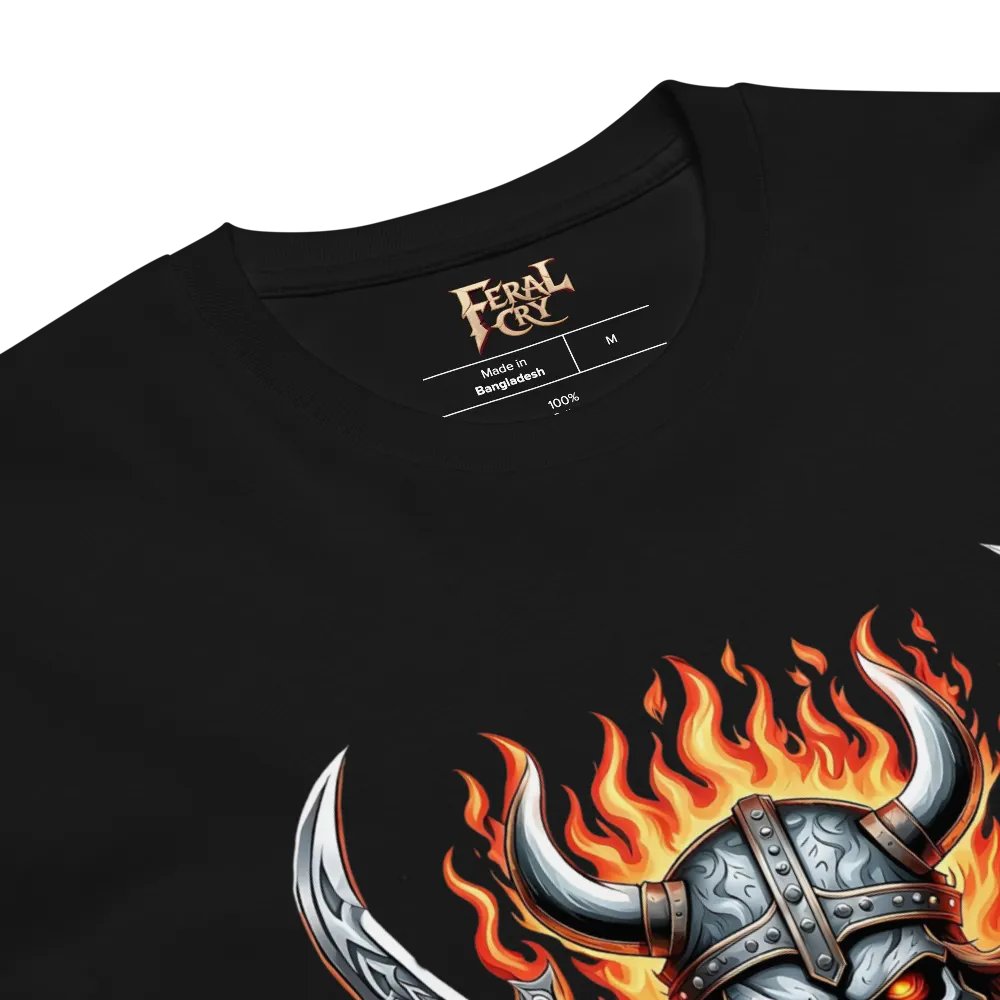 Viking Skull Inferno T-Shirt product image (6)