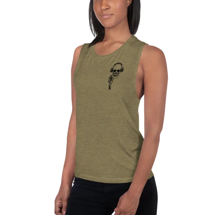 Death Calls Skull Logo Tank product image (2)