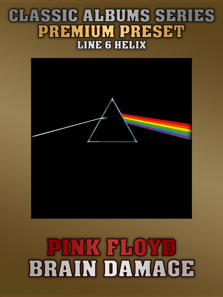 Pink Floyd - Brain Damage | Premium Preset | Line 6 Helix product image (1)