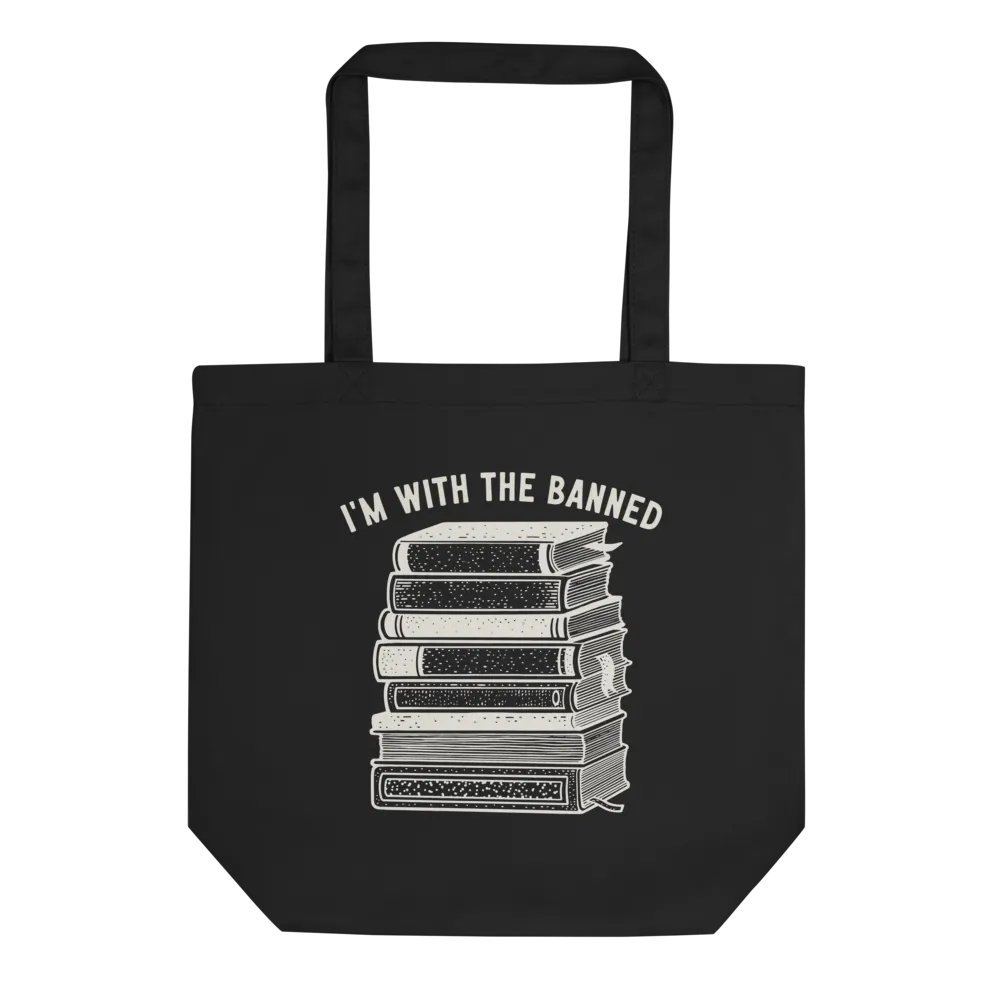 i'm with the banned black tote product image (1)