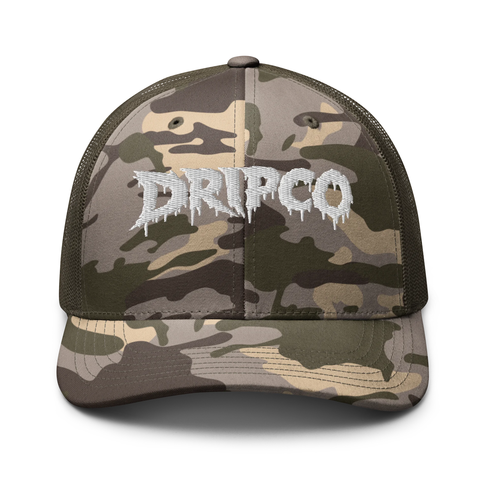 DRIPCO Camo Trucker Hat product image (13)