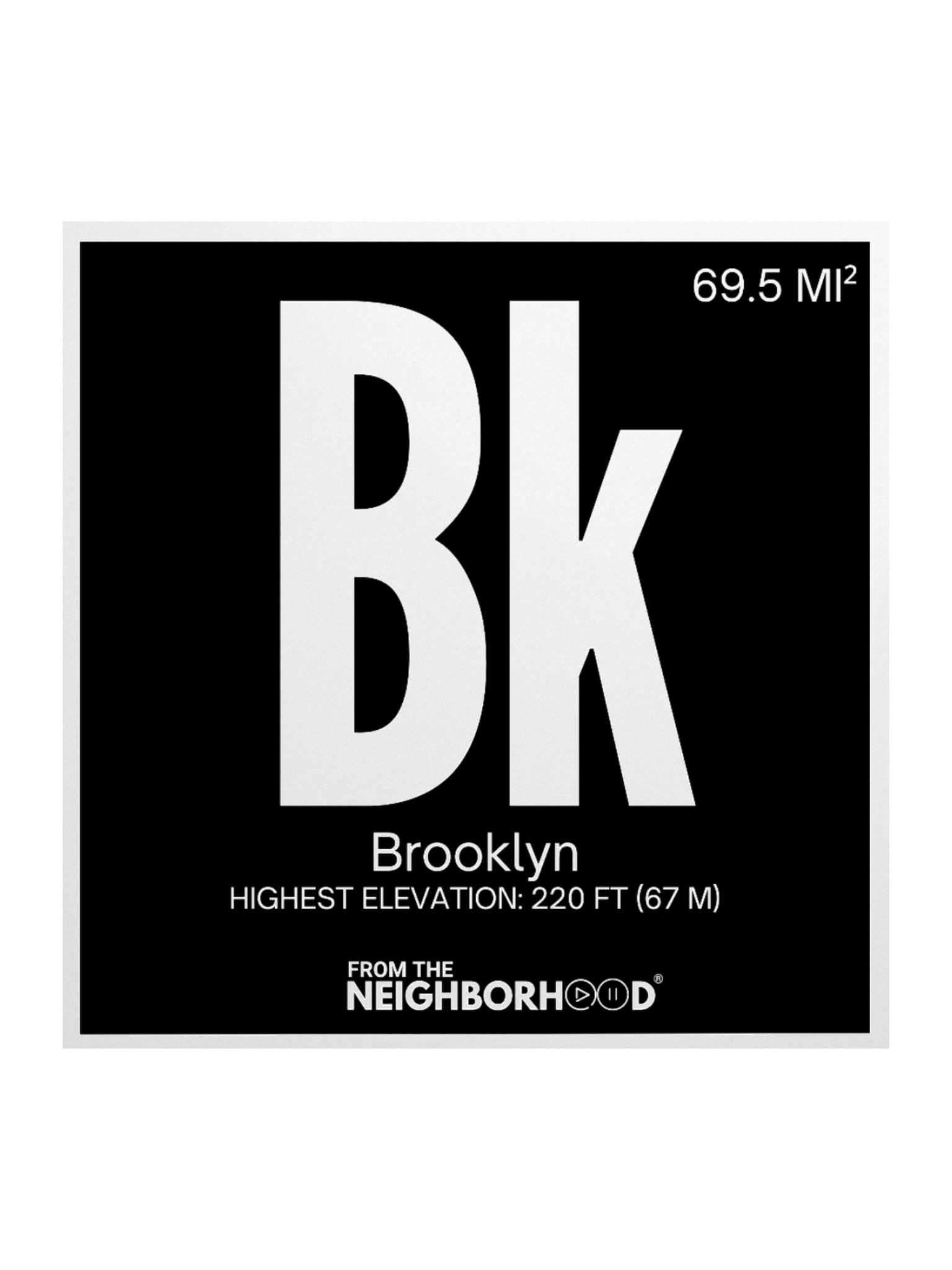 Brooklyn Element : Sticker product image (4)