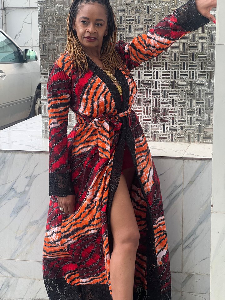 STARCHILD CHI COUTURE ANKARA DUSTER product image (1)
