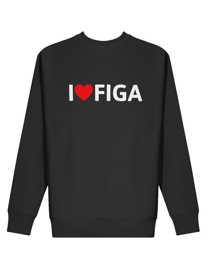 i ❤️ FIGA crewneck black product image (2)