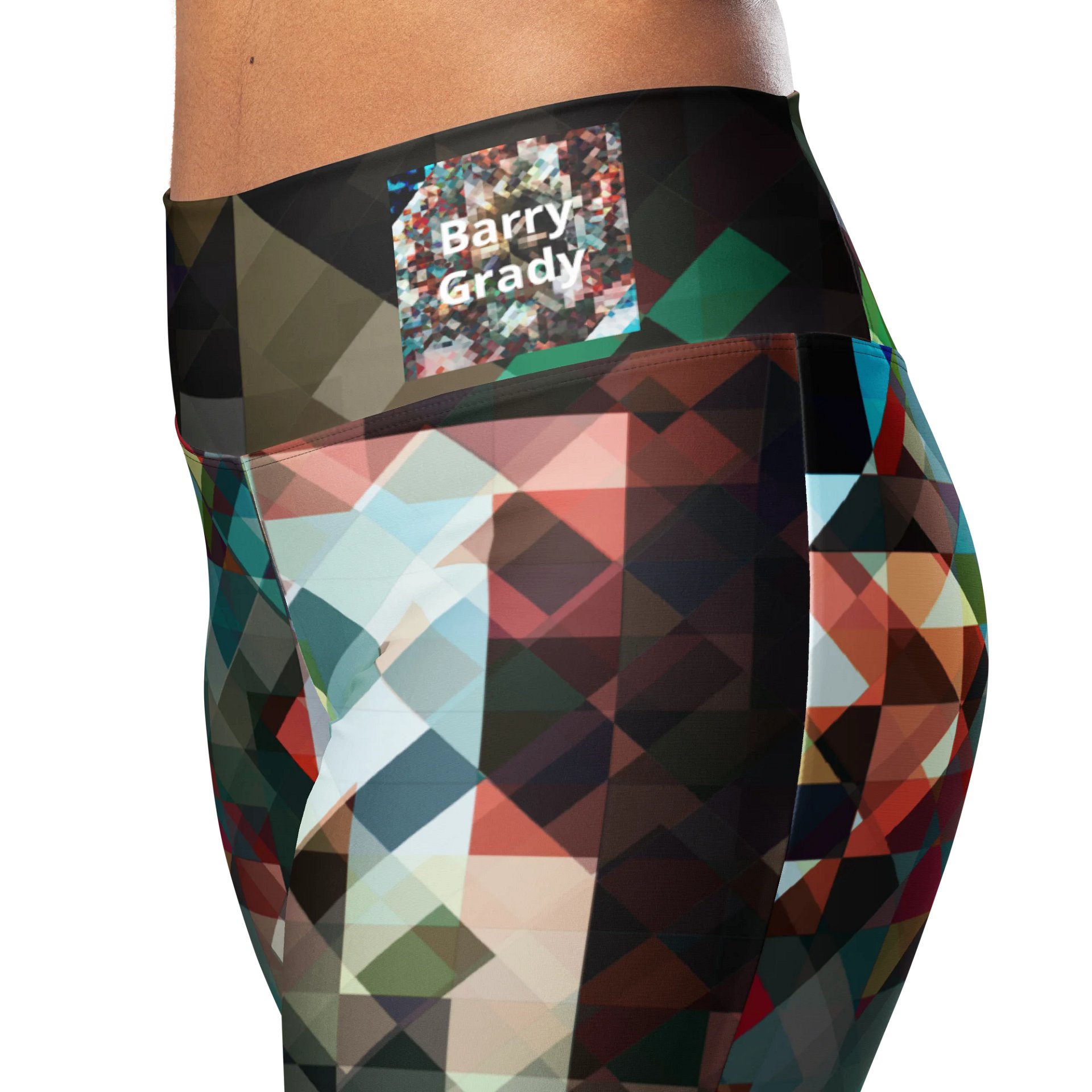 Barry Grady Abstract Flared Leggings product image (4)