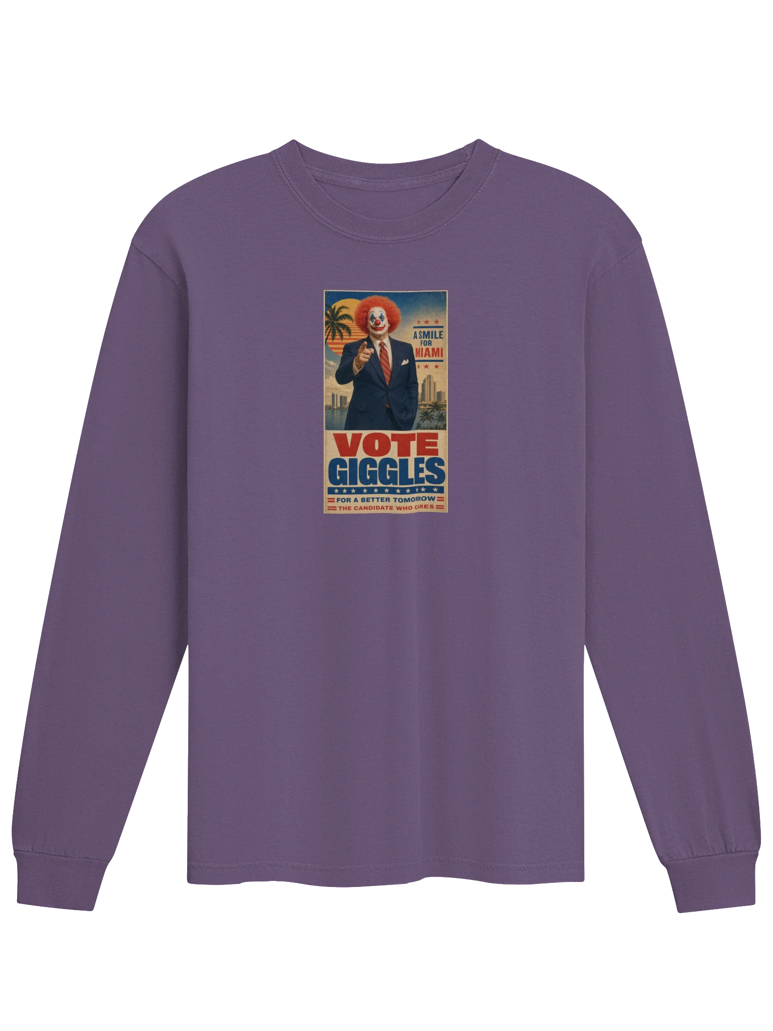 Vote Giggles Long Sleeve T-Shirt product image (1)